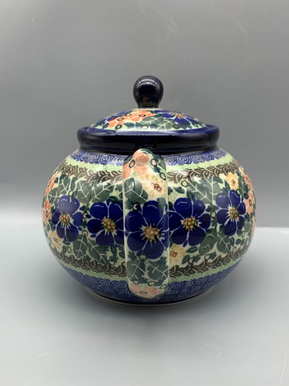 Ceramika Artystycana Unikat Polish Pottery Boleslawiec Signed Teapot - Picture 5 of 15
